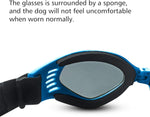 Adjustable UV Protection Dog Goggles with Waterproof Features (Blue)