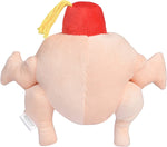 Plush Turkey Dog Toy | Soft Squeaky Stuffed Animal for All Dogs | 8-Inch Thanksgiving-Themed Toy