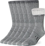 Merino Wool Casual Winter Socks - Cozy Boot Socks for Men and Women