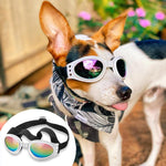 Dog Sunglasses - Protective Goggles for Medium to Large Breeds, Adjustable Strap for Outdoor Activities, Black