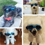 Adjustable UV Protection Dog Goggles with Waterproof Features (Blue)