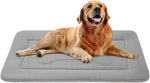 Large Dog Bed - Soft Washable Crate Pad with Non-Slip Bottom, 42-inch Pet Mattress for Dogs and Cats