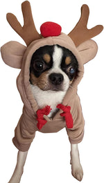 Pet Hoodie Sweatshirt for Dogs and Cats - Adorable Animal Design Cold Weather Apparel for Small to Medium Pets