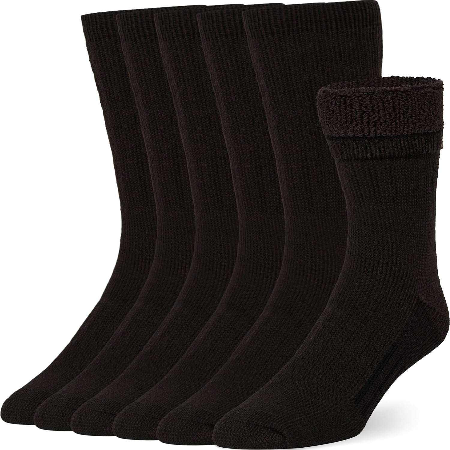 Merino Wool Casual Winter Socks - Cozy Boot Socks for Men and Women