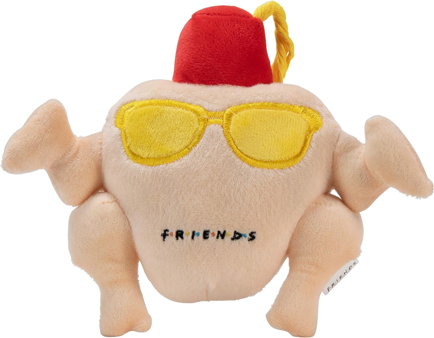 Plush Turkey Dog Toy | Soft Squeaky Stuffed Animal for All Dogs | 8-Inch Thanksgiving-Themed Toy