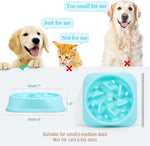 Eco-Friendly Slow Feeder Bowl for Dogs - Non-Toxic Design to Prevent Choking and Bloat