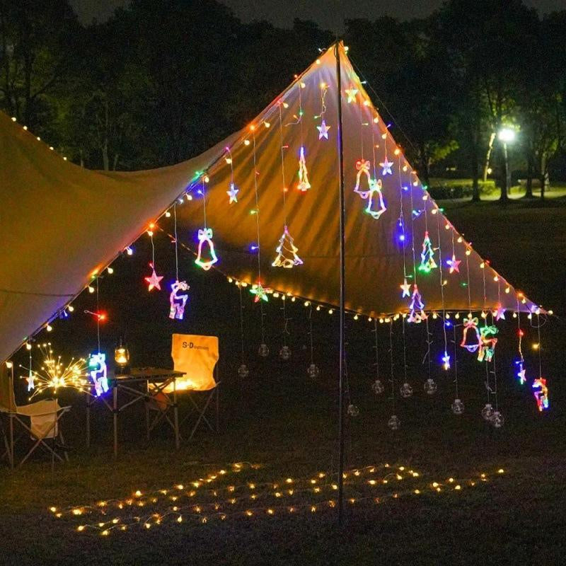 Colorful LED String Light, Outdoor Atmosphere Decorative Fairy Light, Creative String Lights for Home Party Room Decoration