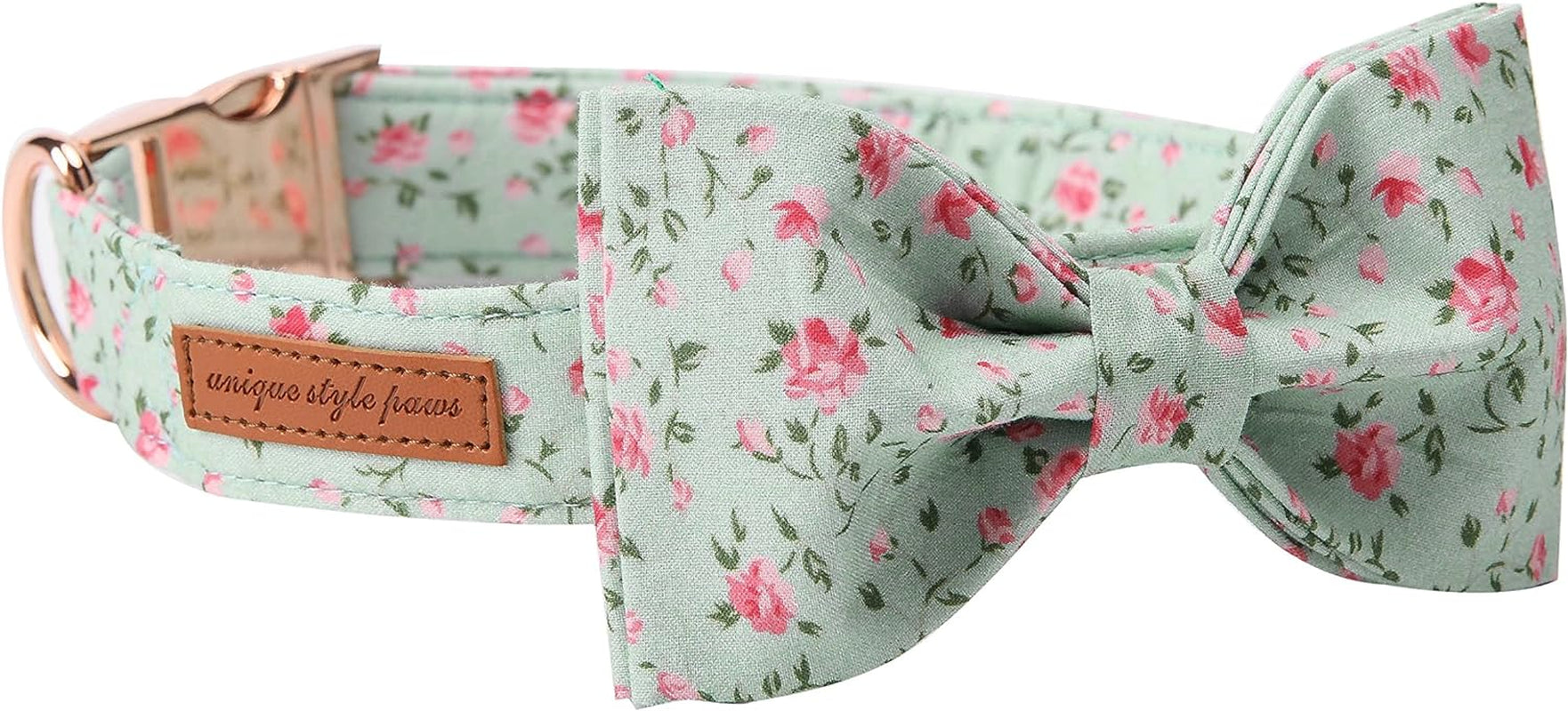 Elegant Paws Soft & Comfortable Bowtie Collar for Dogs and Cats - Available in 6 Sizes and 7 Patterns