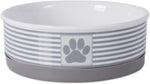 Ceramic Pet Collection - Medium Set, 6x2 Inches, Gray, 2 Pieces