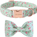 Elegant Paws Soft & Comfortable Bowtie Collar for Dogs and Cats - Available in 6 Sizes and 7 Patterns