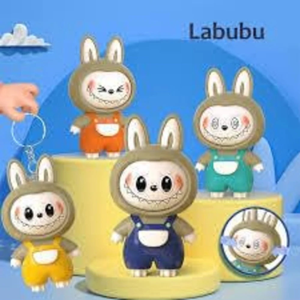 Labubu Face Changing Keychain